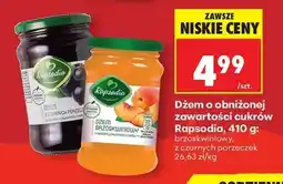 Biedronka Dżem o obniżonej zawartości cukrów Rapsodia 410 g oferta