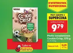 Biedronka Płatki śniadaniowe Cookie Crisp, 375 g oferta