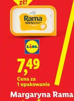 Lidl Margaryna RAMA oferta