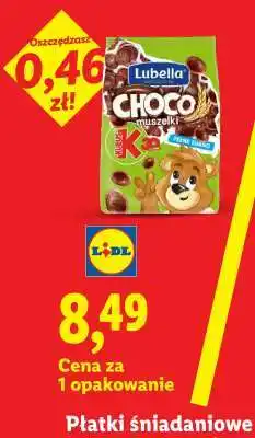 Lidl Lubella Choco Muszelki oferta