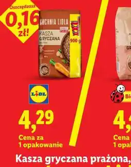 Lidl Kasza gryczana prażona oferta