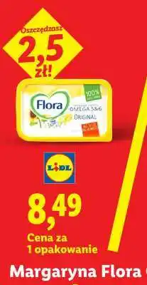 Lidl Margaryna FLORA oferta
