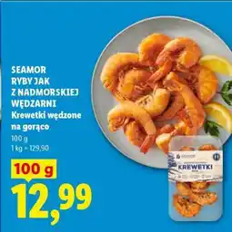 Lidl SEAMOR Krewetki wędzone na gorąco oferta