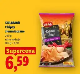 Lidl SOL&MAR Chipsy ziemniaczane oferta