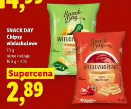 Lidl Snack Day Chipsy wieloziarniste oferta