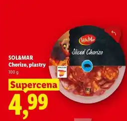 Lidl Sol&Mar Chorizo, plátky oferta