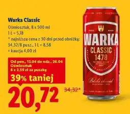 Lidl Warka Classic oferta