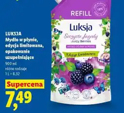 Lidl Luksja Mydło w płynie, edycja limitowana oferta