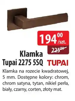 DDD Klamka Tupai 2275 5SQ oferta