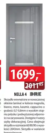 DDD DRE Skrzydło wewnętrzne Nella 4 oferta