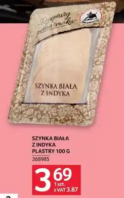 Selgros Szynka biała z indyka plastry oferta