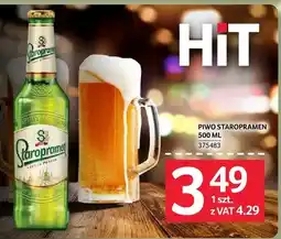 Selgros Piwo Staropramen oferta