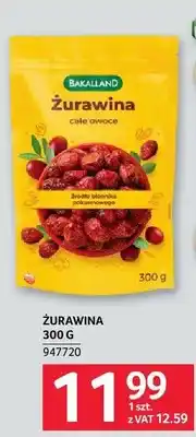 Selgros Żurawina 300g Bakalland oferta