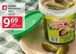 Selgros Ogórki małosolne oferta