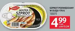 Selgros Szprot podwędzany w oleju 170g Graal oferta