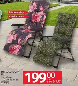Selgros Fotel Cordoba Plus oferta