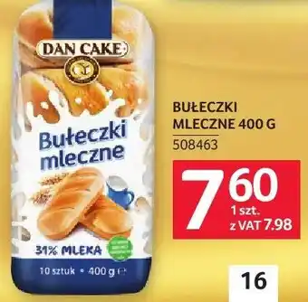 Selgros Bułeczki mleczne Dan Cake oferta