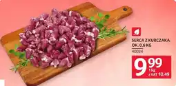 Selgros Serca z kurczaka oferta
