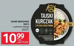 Selgros Danie obiadowe tajski kurczak z ryżem i warzywami oferta