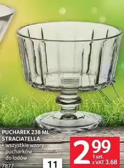 Selgros Pucharek 238 ml Stragiatella wszystkie wzory pucharków do lodów oferta