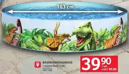 Selgros Basen Bestway Dinosaurous oferta