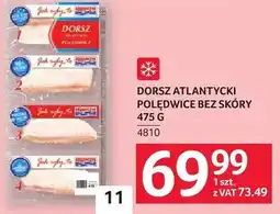 Selgros Dorsz atlantycki poledwice bez skóry oferta