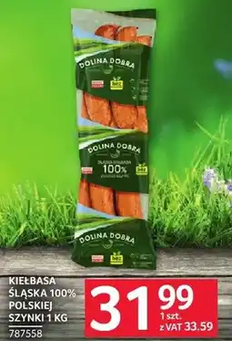 Selgros Kiełbasa śląska 100% polskiej szynki Dolina Dobra oferta
