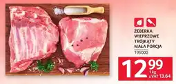 Selgros Żeberka wieprzowe trójkąty mała porcja oferta