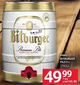 Selgros Piwo Bitburger Premium Pils oferta