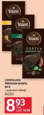 Selgros Czekolada premium Wawel oferta