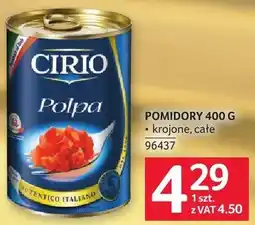 Selgros Pomidory Cirio polpa oferta