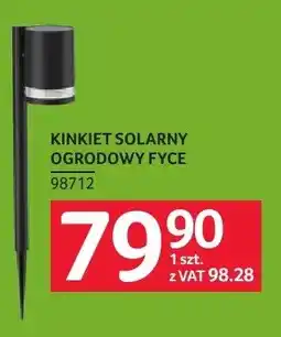 Selgros Kinkiet solarny ogrodowy Fyce oferta