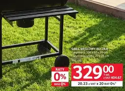 Selgros Grill węglowy BECZKA oferta
