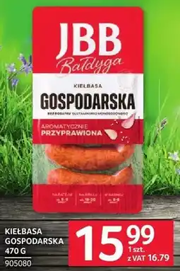 Selgros Kiełbasa gospodarska JBB Bałdyga oferta