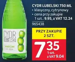 Selgros Wino Cydr Lubelski oferta