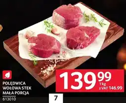 Selgros Polędwica wołowa stek mała porcja oferta