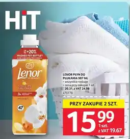 Selgros Płyn do płukania Lenor oferta