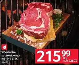 Selgros Wołowina marmorkowa rib-eye stek oferta