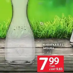Selgros Karafka 0,5 l Misura oferta