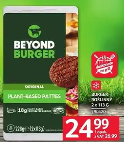Selgros Burger roślinny oferta