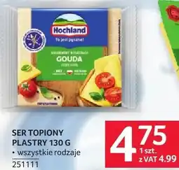 Selgros Ser topiony plastry 130g Hochland oferta