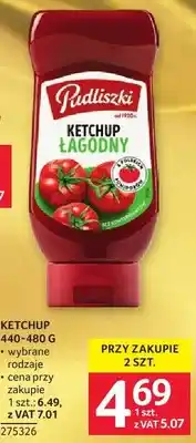 Selgros Ketchup Pudliszki łagodny oferta