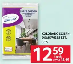 Selgros Ścierki domowe Kolorado 25 SZT oferta