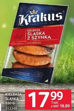 Selgros Kiełbasa śląska z szynką wieprzowa oferta