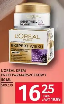 Selgros Krem L'Oreal Przeciwzmarszczkowy oferta