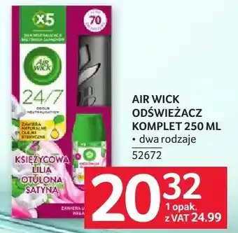 Selgros Odświeżacz komplet Air Wick oferta
