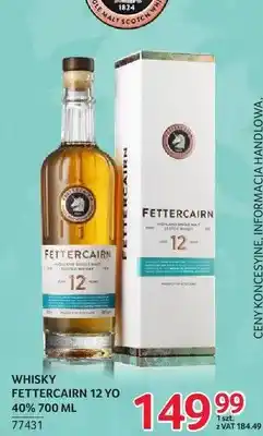 Selgros Whisky Fettercairn 12 YO 40% oferta