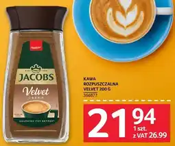Selgros Kawa rozpuszczalna Jacobs Velvet oferta