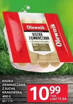 Selgros Kiszka ziemniaczana Olewnik krakowska oferta