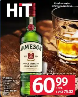 Selgros Whiskey Jameson 40% oferta